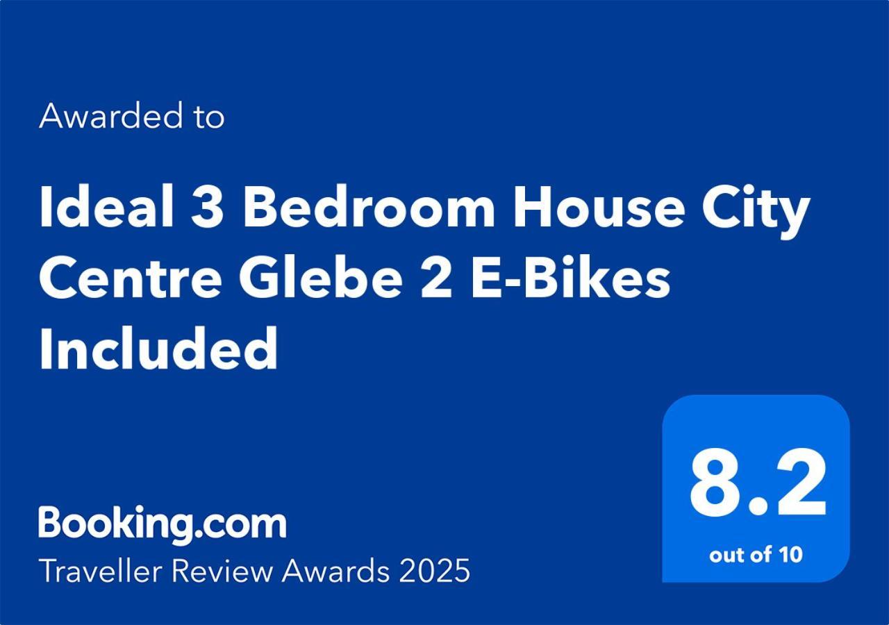 Ideal 3 Bedroom House City Centre Glebe 2 E-Bikes Included Cité de Cité de Sydney Extérieur photo